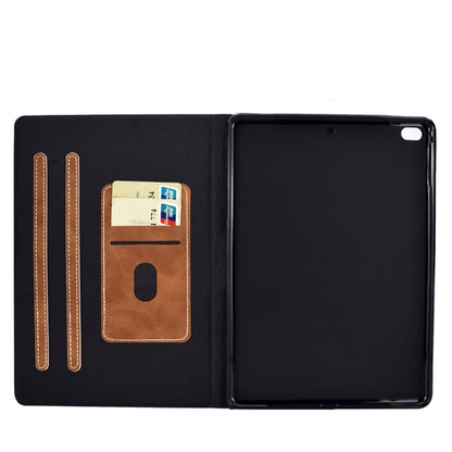 For iPad Air 2 / Air / 9.7 (2018) & (2017) Cowhide Texture Horizontal Flip Leather Case with Holder & Card Slots & Sleep / Wake-up Function(Brown) - iPad 9.7 (2018) & (2017) Cases by buy2fix | Online Shopping UK | buy2fix