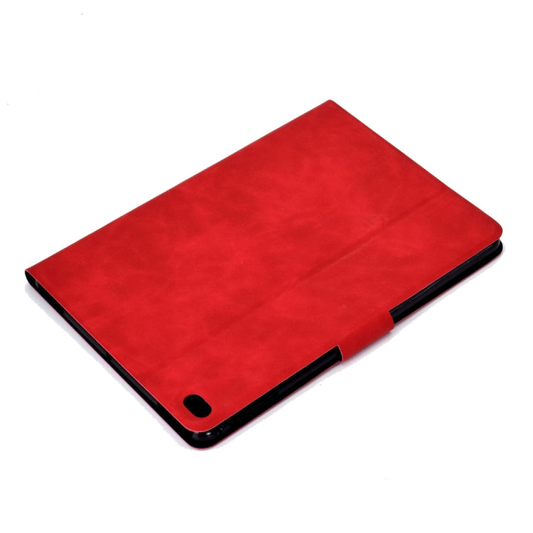 For iPad Air 2 / Air / 9.7 (2018) & (2017) Cowhide Texture Horizontal Flip Leather Case with Holder & Card Slots & Sleep / Wake-up Function(Red) - iPad 9.7 (2018) & (2017) Cases by buy2fix | Online Shopping UK | buy2fix