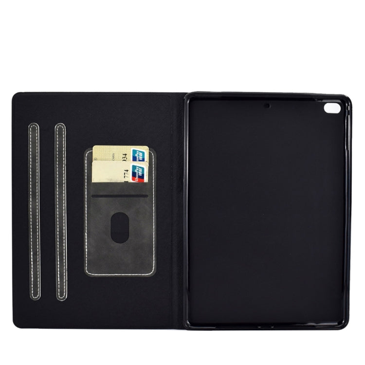 For iPad Air 2 / Air / 9.7 (2018) & (2017) Cowhide Texture Horizontal Flip Leather Case with Holder & Card Slots & Sleep / Wake-up Function(Grey) - iPad 9.7 (2018) & (2017) Cases by buy2fix | Online Shopping UK | buy2fix