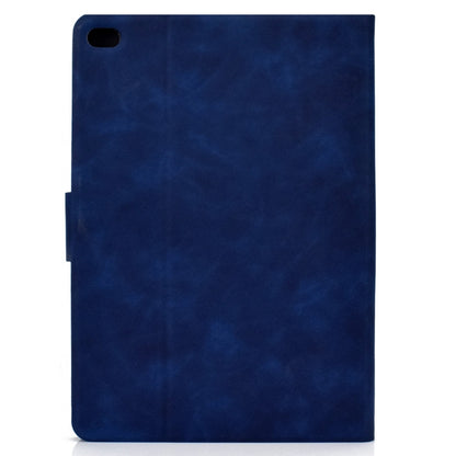 For iPad Air 2 / Air / 9.7 (2018) & (2017) Cowhide Texture Horizontal Flip Leather Case with Holder & Card Slots & Sleep / Wake-up Function(Blue) - iPad 9.7 (2018) & (2017) Cases by buy2fix | Online Shopping UK | buy2fix