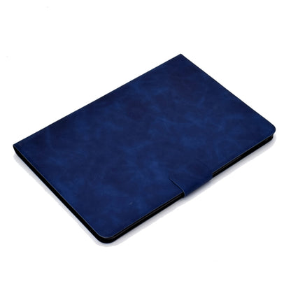 For iPad Air 2 / Air / 9.7 (2018) & (2017) Cowhide Texture Horizontal Flip Leather Case with Holder & Card Slots & Sleep / Wake-up Function(Blue) - iPad 9.7 (2018) & (2017) Cases by buy2fix | Online Shopping UK | buy2fix