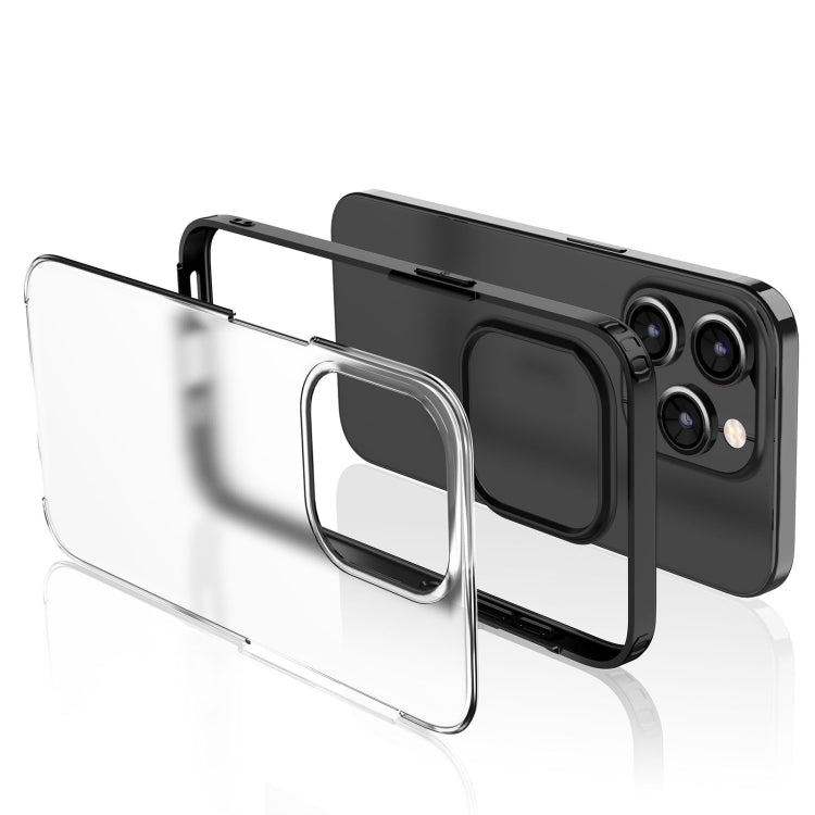 For iPhone 15 Armor MagSafe Magnetic Phone Case(Black) - iPhone 15 Cases by buy2fix | Online Shopping UK | buy2fix