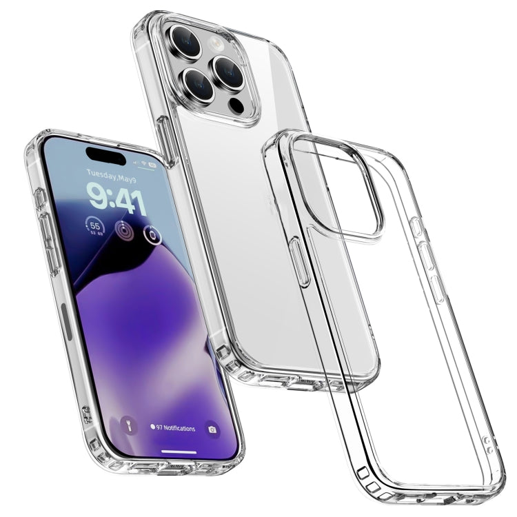 For iPhone 15 Pro iPAKY XJ Series Transparent PC+TPU Phone Case - iPhone 15 Pro Cases by iPAKY | Online Shopping UK | buy2fix