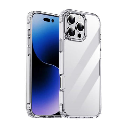 For iPhone 16 Pro iPAKY XJ Series Transparent PC+TPU Phone Case - iPhone 16 Pro Cases by iPAKY | Online Shopping UK | buy2fix