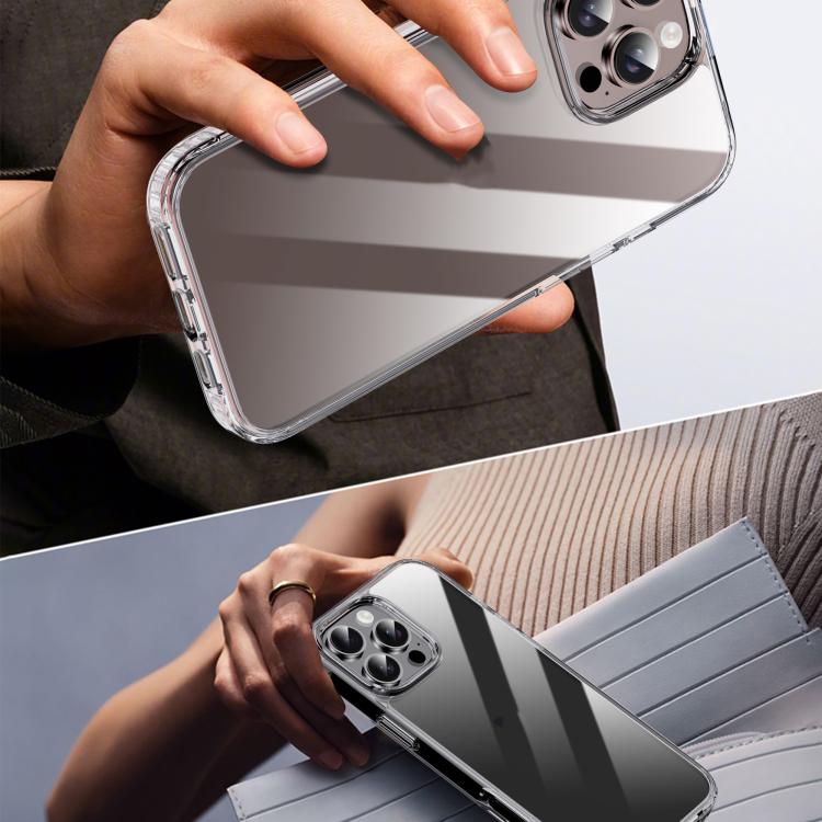 For iPhone 16 Plus iPAKY XJ Series Transparent PC+TPU Phone Case - iPhone 16 Plus Cases by iPAKY | Online Shopping UK | buy2fix