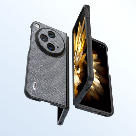 For OPPO Find N3 ABEEL Diamond Black Edge Phone Case(Jewel Black) by buy2fix