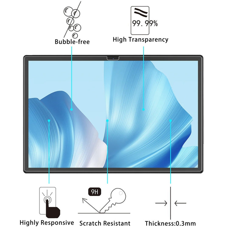 For CHUWI Hi10 XPro 10.1 inch 2pcs 9H 0.3mm Explosion-proof Tempered Glass Film - Others by buy2fix | Online Shopping UK | buy2fix