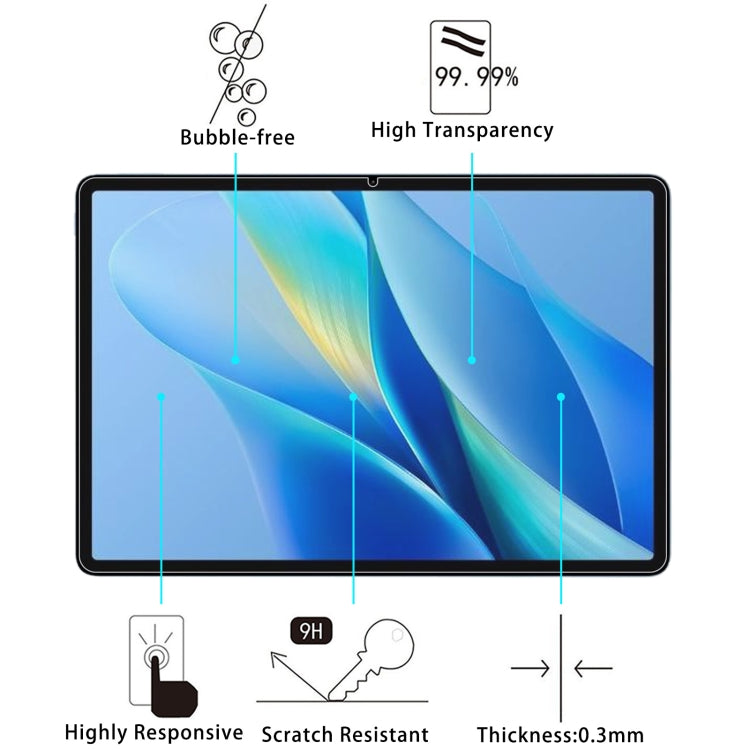 For vivo Pad Air 2pcs 9H 0.3mm Explosion-proof Tempered Glass Film - Others by buy2fix | Online Shopping UK | buy2fix