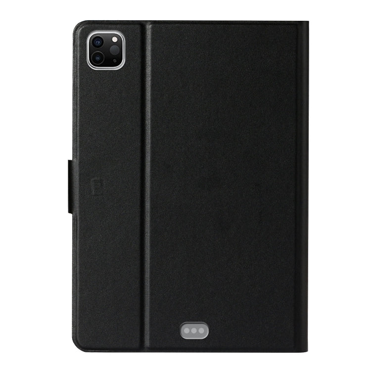 For iPad Pro 11 (2020) Solid Color Horizontal Flip Leather Tablet Case with Card Slots & Holder & Sleep / Wake-up Function(Black) - iPad Pro 11 (2020) Cases by buy2fix | Online Shopping UK | buy2fix