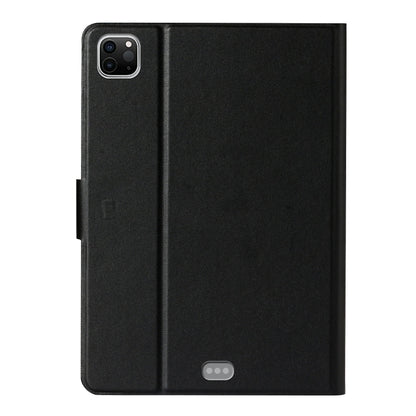 For iPad Pro 11 (2020) Solid Color Horizontal Flip Leather Tablet Case with Card Slots & Holder & Sleep / Wake-up Function(Black) - iPad Pro 11 (2020) Cases by buy2fix | Online Shopping UK | buy2fix
