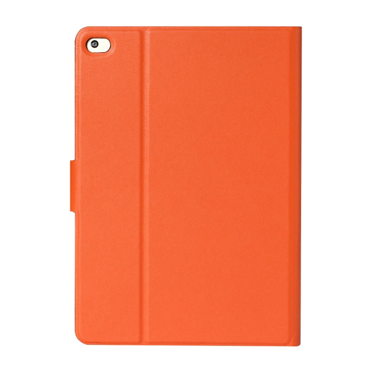 For iPad 9.7 (2017/2018) & Air 2 & Air Solid Color Horizontal Flip Leather Case with Card Slots & Holder & Sleep / Wake-up Function(Orange) - iPad 9.7 (2018) & (2017) Cases by buy2fix | Online Shopping UK | buy2fix