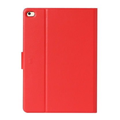 For iPad 9.7 (2017/2018) & Air 2 & Air Solid Color Horizontal Flip Leather Case with Card Slots & Holder & Sleep / Wake-up Function(Red) - iPad 9.7 (2018) & (2017) Cases by buy2fix | Online Shopping UK | buy2fix