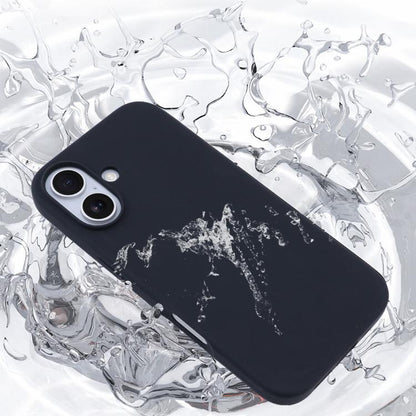 For iPhone 16 Pro Max Liquid Silicone Full Coverage MagSafe Phone Case(White) by buy2fix