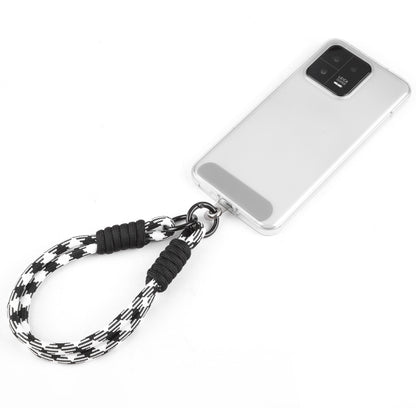 Dopamine Color Double Buckle Twist Rope Short Lanyard(Red Black) - Lanyards & Wrist Straps by buy2fix | Online Shopping UK | buy2fix