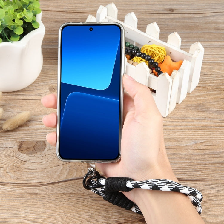 Dopamine Color Double Buckle Twist Rope Short Lanyard(Colorful Rose Red) - Lanyards & Wrist Straps by buy2fix | Online Shopping UK | buy2fix