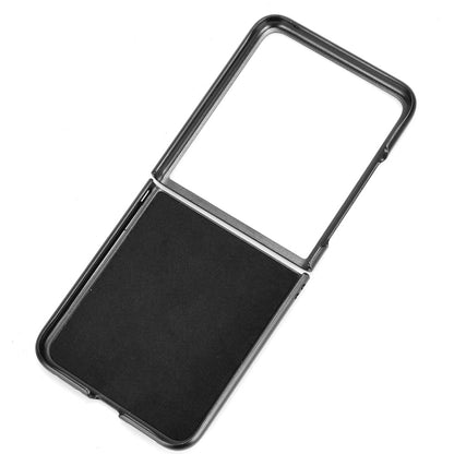 For Motorola Razr 50 Wristband Leather Back Phone Case(Blue) by buy2fix