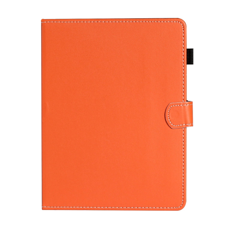 For 7 inch Universal Solid Color Horizontal Flip Leather Case with Card Slots & Holder & Pen Slot(Orange) - 7 inch by buy2fix | Online Shopping UK | buy2fix