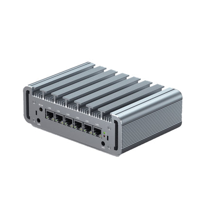 HYSTOU PO9B-J4125-6L Embedded Intel Celeron J4125 Processor Six Network Ports Mini Host, Specification:8GB+128GB - Windows Mini PCs by HYSTOU | Online Shopping UK | buy2fix