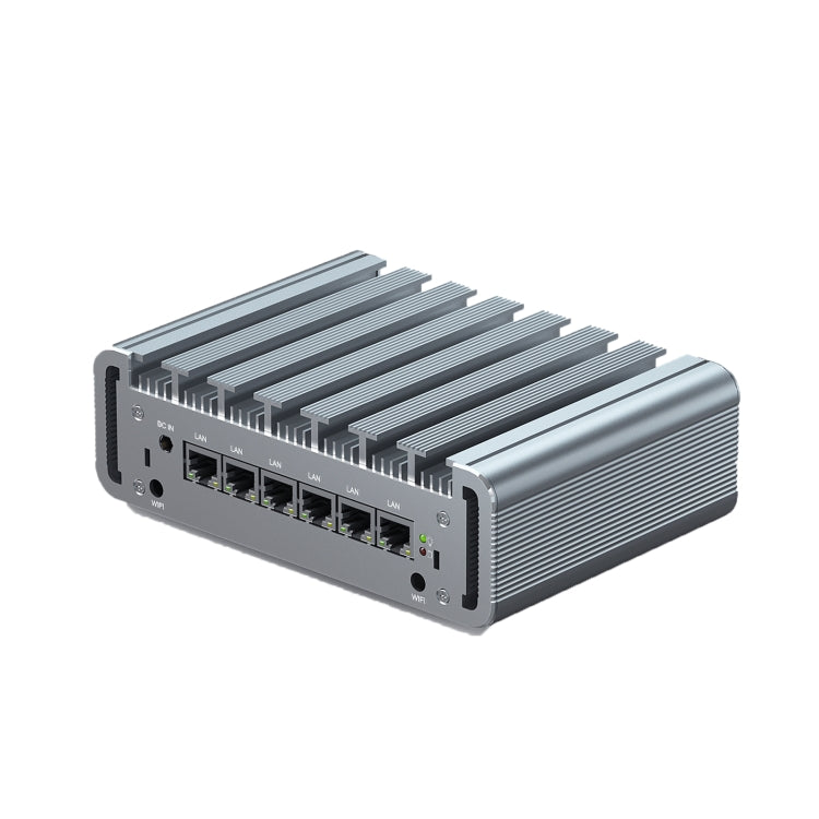 HYSTOU PO9B-J4125-6L Embedded Intel Celeron J4125 Processor Six Network Ports Mini Host, Specification:16GB+256GB+1TB - Windows Mini PCs by HYSTOU | Online Shopping UK | buy2fix