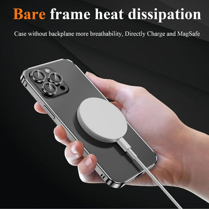 For iPhone 14 Pro Max 3 in 1 Ultra-thin Metal Frame + Lens + Film Phone Protection Set(Black) - iPhone 14 Pro Max Cases by buy2fix | Online Shopping UK | buy2fix