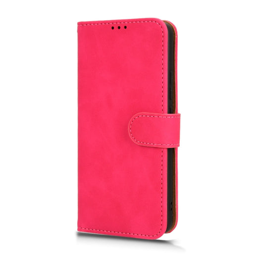 For Xiaomi Redmi K70E Skin Feel Magnetic Flip Leather Phone Case(Rose Red) by buy2fix