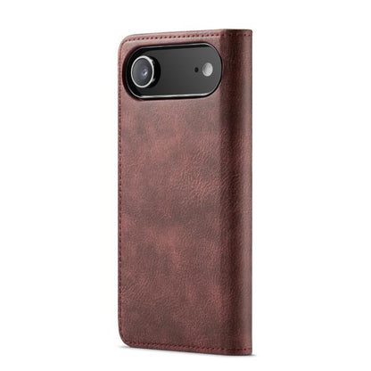 For iPhone Air DG.MING Crazy Horse Texture Detachable Magnetic Leather Phone Case(Red) - iPhone Air Cases by DG.MING | Online Shopping UK | buy2fix