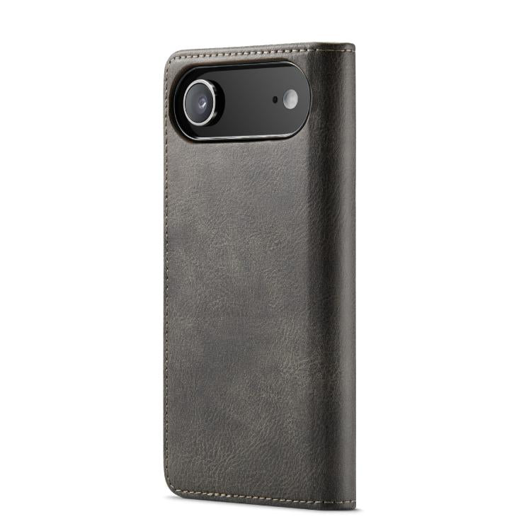 For iPhone 17 Air DG.MING Crazy Horse Texture Detachable Magnetic Leather Phone Case(Grey) - iPhone 17 Air Cases by DG.MING | Online Shopping UK | buy2fix