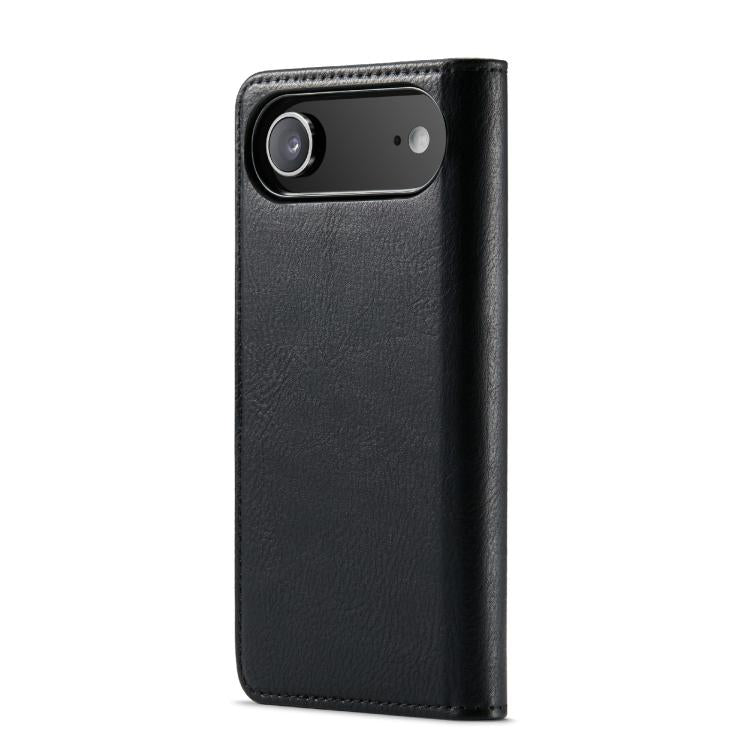 For iPhone 17 Air DG.MING Crazy Horse Texture Detachable Magnetic Leather Phone Case(Black) - iPhone 17 Air Cases by DG.MING | Online Shopping UK | buy2fix