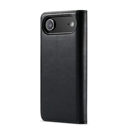 For iPhone 17 Air DG.MING Crazy Horse Texture Detachable Magnetic Leather Phone Case(Black) - iPhone 17 Air Cases by DG.MING | Online Shopping UK | buy2fix