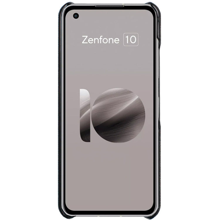 For Asus Zenfone 9 / Zenfone10 5G imak Ruiyi Series Cloth Texture PU + PC Phone Case(Black) - ASUS Cases by imak | Online Shopping UK | buy2fix