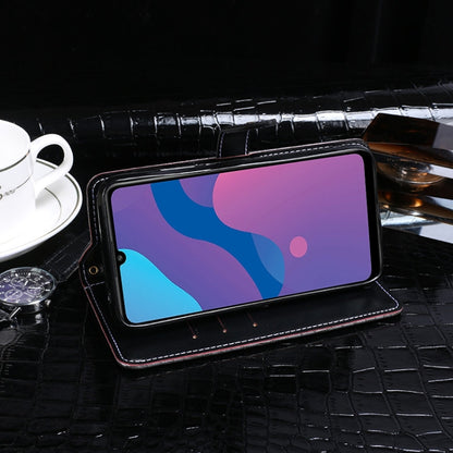 For Huawei Honor 9A idewei Crocodile Texture Horizontal Flip Leather Case with Holder & Card Slots & Wallet(Dark Blue) - Honor Cases by idewei | Online Shopping UK | buy2fix