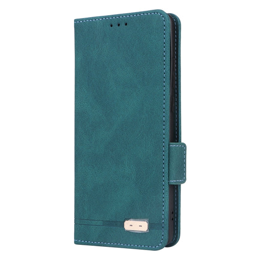 For OnePlus 12 Magnetic Clasp Leather Phone Case(Green) by buy2fix