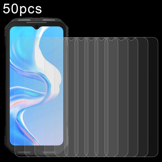For DOOGEE V31GT 50pcs 0.26mm 9H 2.5D Tempered Glass Film