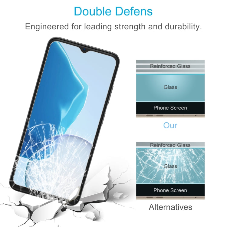 For DOOGEE N55 Pro 50pcs 0.26mm 9H 2.5D Tempered Glass Film - For Doogee by buy2fix | Online Shopping UK | buy2fix