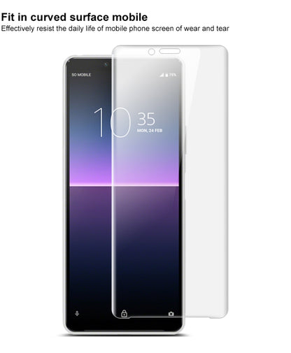 For Sony Xperia 10 II 2 PCS IMAK Hydrogel Film III Full Coverage Screen Protector - Sony Tempered Glass by imak | Online Shopping UK | buy2fix