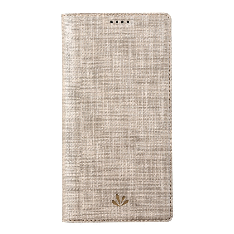 For iPhone 15 Plus ViLi DMX Series Shockproof TPU + PU Leather Magnetic Attraction Horizontal Flip Case(Gold) - iPhone 15 Plus Cases by ViLi | Online Shopping UK | buy2fix