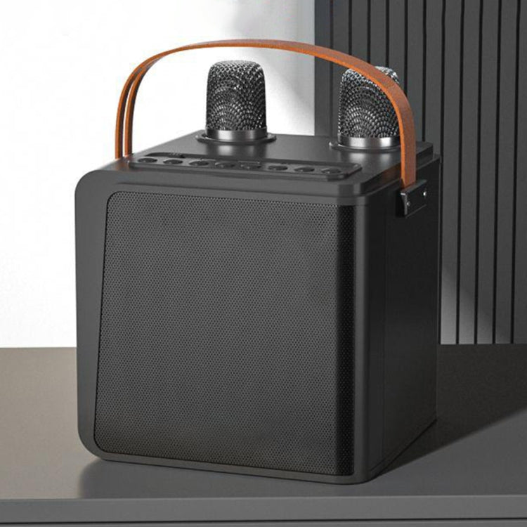 New RiXing NR8807 TWS Portable Handheld Noise Reduction Smart Wireless Bluetooth Speaker(Black) - Desktop Speaker by NewRixing | Online Shopping UK | buy2fix