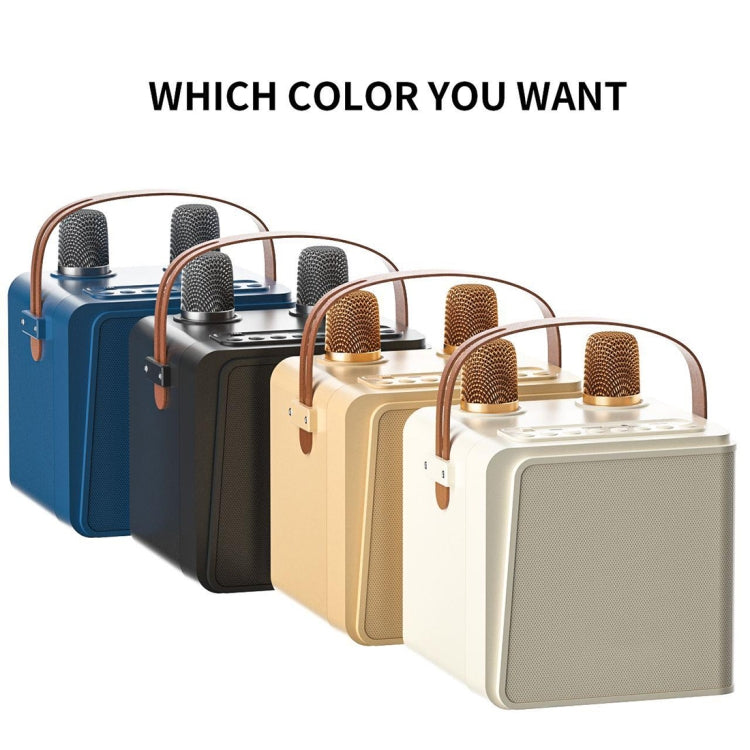 New RiXing NR8807 TWS Portable Handheld Noise Reduction Smart Wireless Bluetooth Speaker(Black) - Desktop Speaker by NewRixing | Online Shopping UK | buy2fix