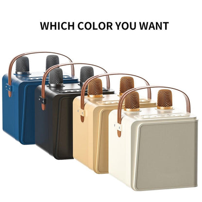 New RiXing NR8807 TWS Portable Handheld Noise Reduction Smart Wireless Bluetooth Speaker(Blue) - Desktop Speaker by NewRixing | Online Shopping UK | buy2fix