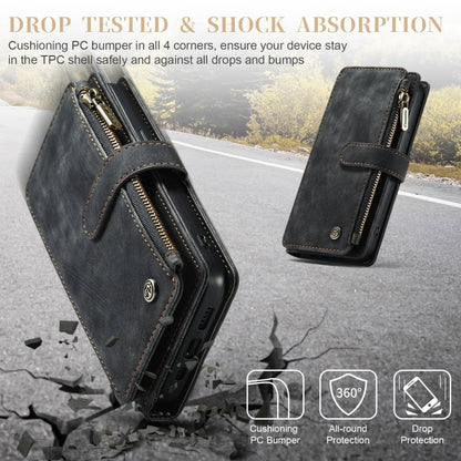 For iPhone 15 Plus CaseMe C30 Multifunctional Leather Phone Case(Black) by CaseMe