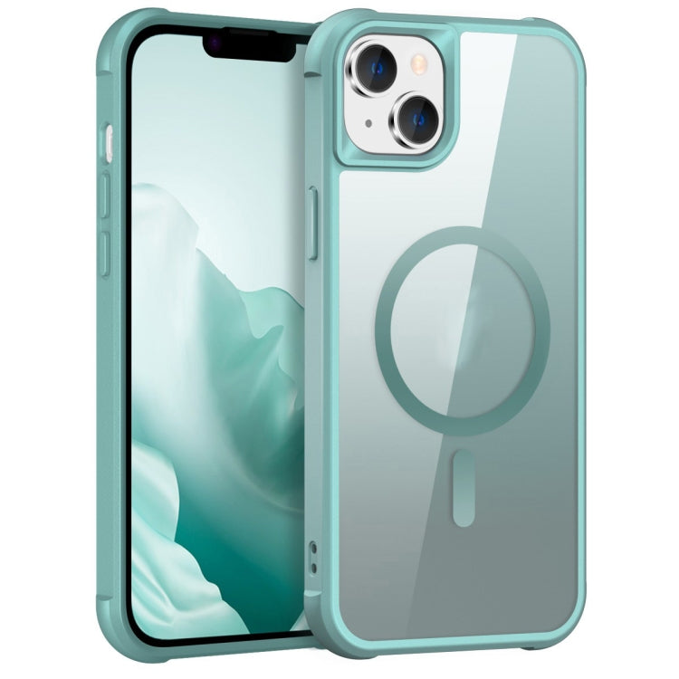 For iPhone 15 MagSafe Magnetic Phone Case(Lake Blue) - iPhone 15 Cases by buy2fix | Online Shopping UK | buy2fix