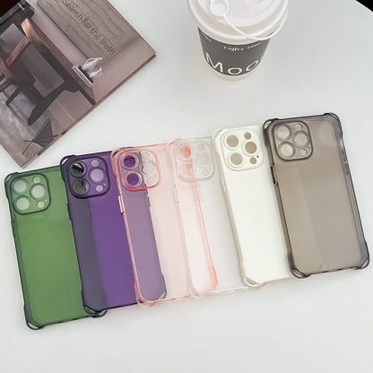 For iPhone 16 Pro Four-corner Shockproof TPU Phone Case(Transparent) - iPhone 16 Pro Cases by buy2fix | Online Shopping UK | buy2fix