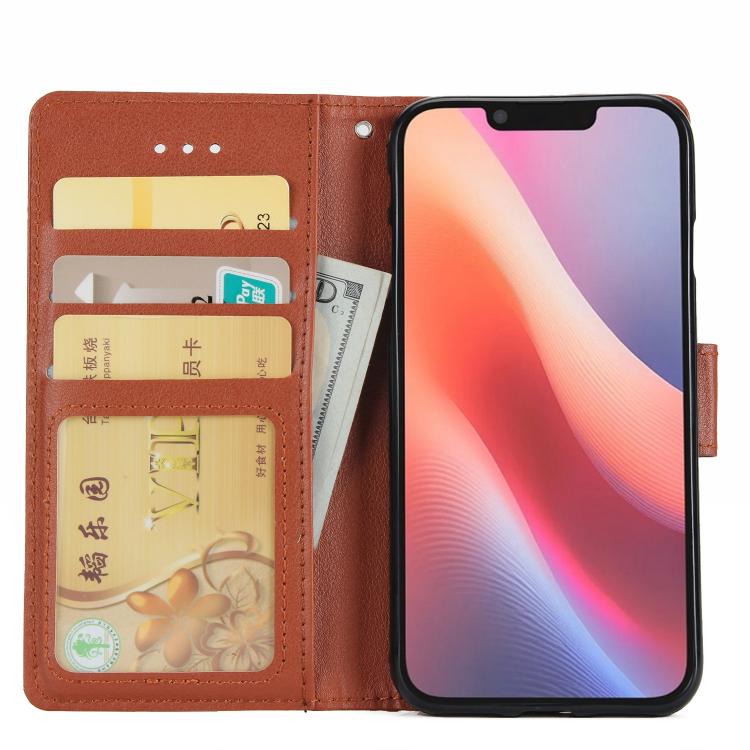For iPhone 16e 3-Card Slots Multifunctional Leather Phone Case(Brown) - iPhone 16e Cases by buy2fix | Online Shopping UK | buy2fix