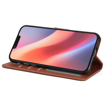 For iPhone 16e 3-Card Slots Multifunctional Leather Phone Case(Brown) - iPhone 16e Cases by buy2fix | Online Shopping UK | buy2fix