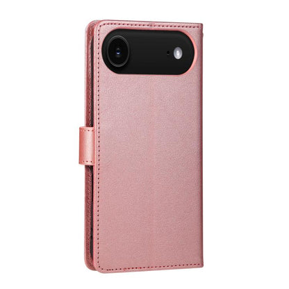 For iPhone Air 3-Card Slots Multifunctional Leather Phone Case(Rose Gold) - iPhone Air Cases by buy2fix | Online Shopping UK | buy2fix