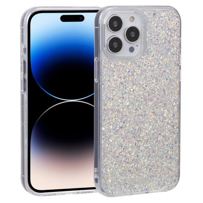 For iPhone 15 Pro DFANS DESIGN Starry Sky Epoxy Phone Case(Silver) - iPhone 15 Pro Cases by DFANS DESIGN | Online Shopping UK | buy2fix