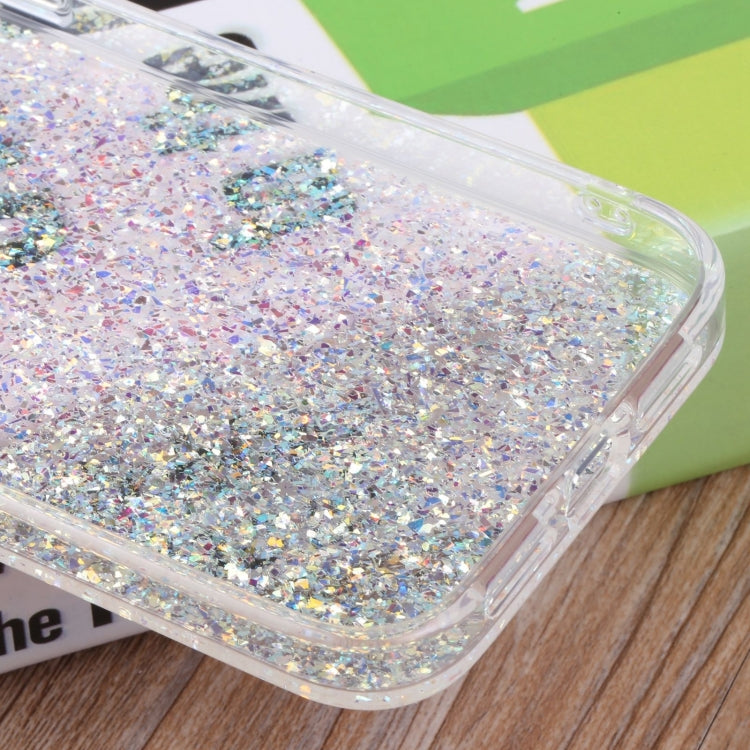 For iPhone 15 Pro DFANS DESIGN Starry Sky Epoxy Phone Case(Silver) - iPhone 15 Pro Cases by DFANS DESIGN | Online Shopping UK | buy2fix