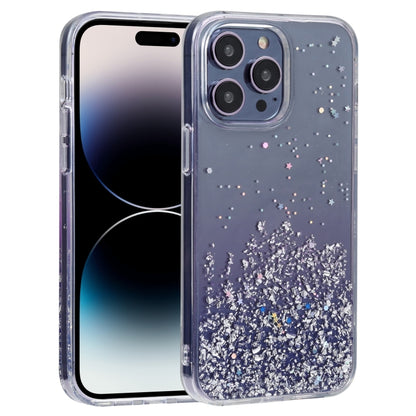 For iPhone 15 Pro DFANS DESIGN Golden Diamond TPU+PC Phone Case(Purple) - iPhone 15 Pro Cases by DFANS DESIGN | Online Shopping UK | buy2fix