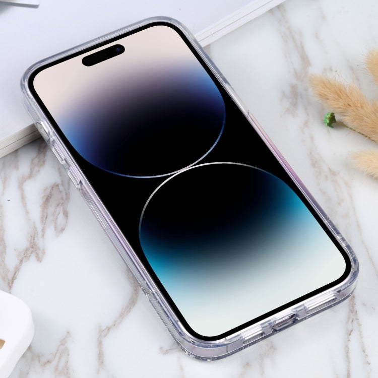 For iPhone 15 Pro DFANS DESIGN Golden Diamond TPU+PC Phone Case(Purple) - iPhone 15 Pro Cases by DFANS DESIGN | Online Shopping UK | buy2fix