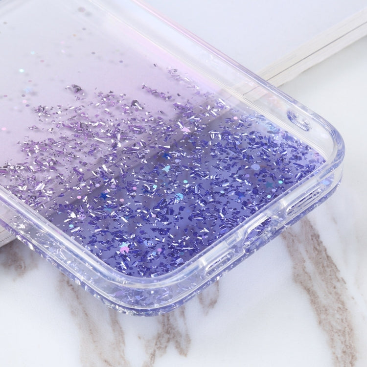 For iPhone 15 Pro DFANS DESIGN Golden Diamond TPU+PC Phone Case(Purple) - iPhone 15 Pro Cases by DFANS DESIGN | Online Shopping UK | buy2fix